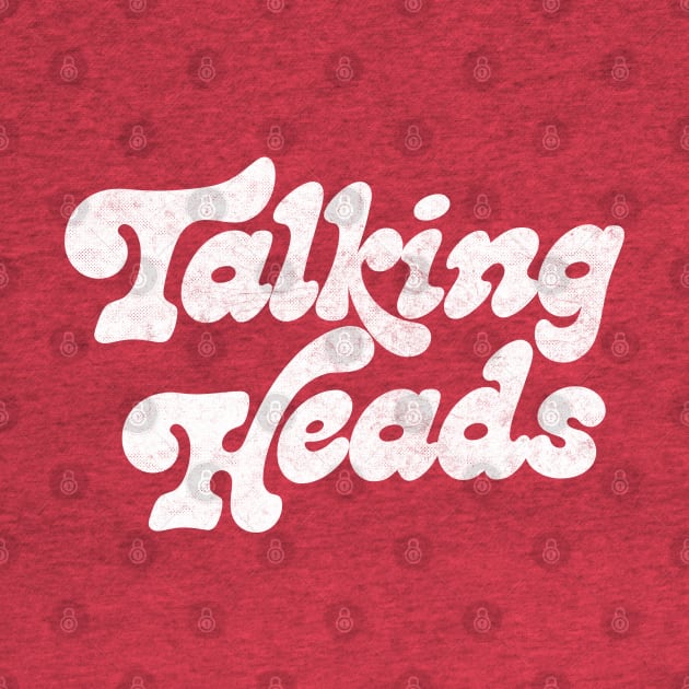 Talking Heads  // Retro Style Typography Design by DankFutura